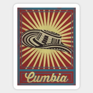 Cumbia Poster Sticker